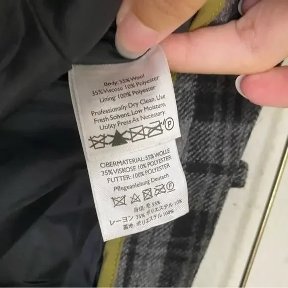 Eddie Bauer Plaid Wool Skirt - Picture 4 of 4